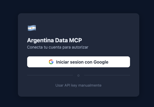 Pantalla de autorizacion con Google